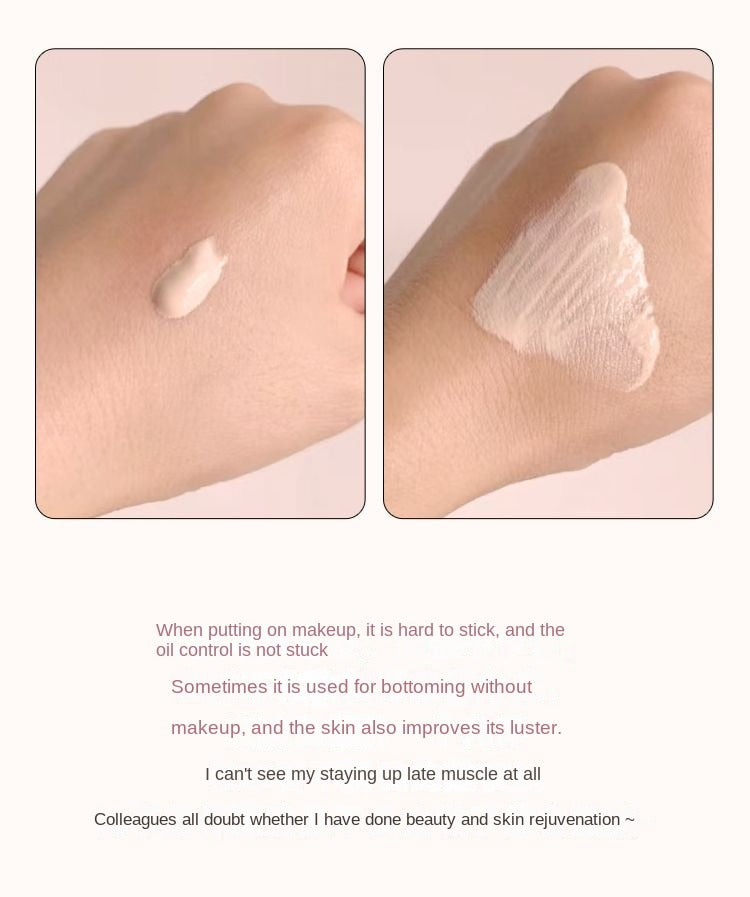 TikTok Makeup Primer Cream Invisible Pore Oil Control Concealer