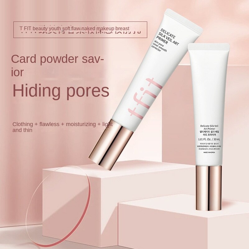 TikTok Makeup Primer Cream Invisible Pore Oil Control Concealer