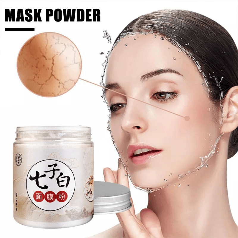 Seven Seeds Eggshell Whitening Mask Powder Remove Freckles Deep Clean Skin