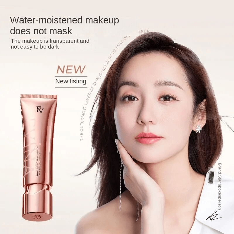 TikTok Golden Diamond Foundation Concealer Long-Lasting Base Makeup Oil Control Moisturizing