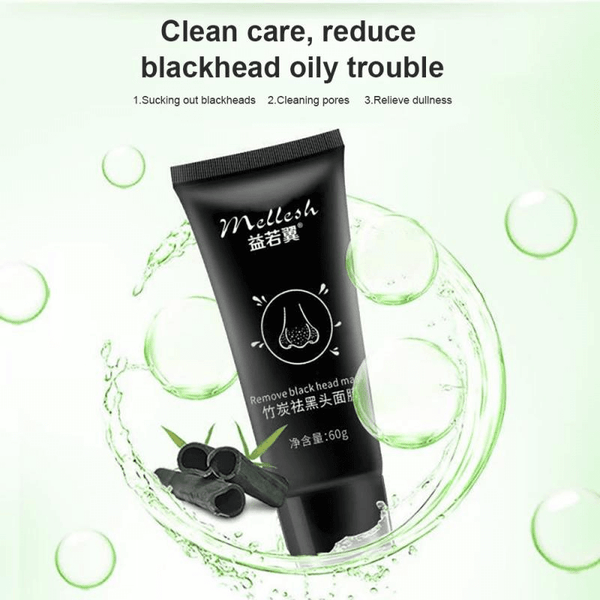 TikTok Bamboo Charcoal Black Head Remove Peel Off Black Mask tkyoyo