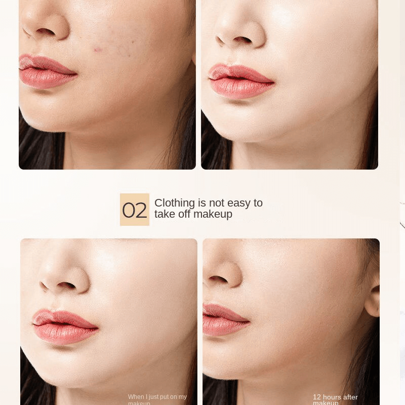 TikTok Golden Diamond Foundation Concealer Long-Lasting Base Makeup Oil Control Moisturizing