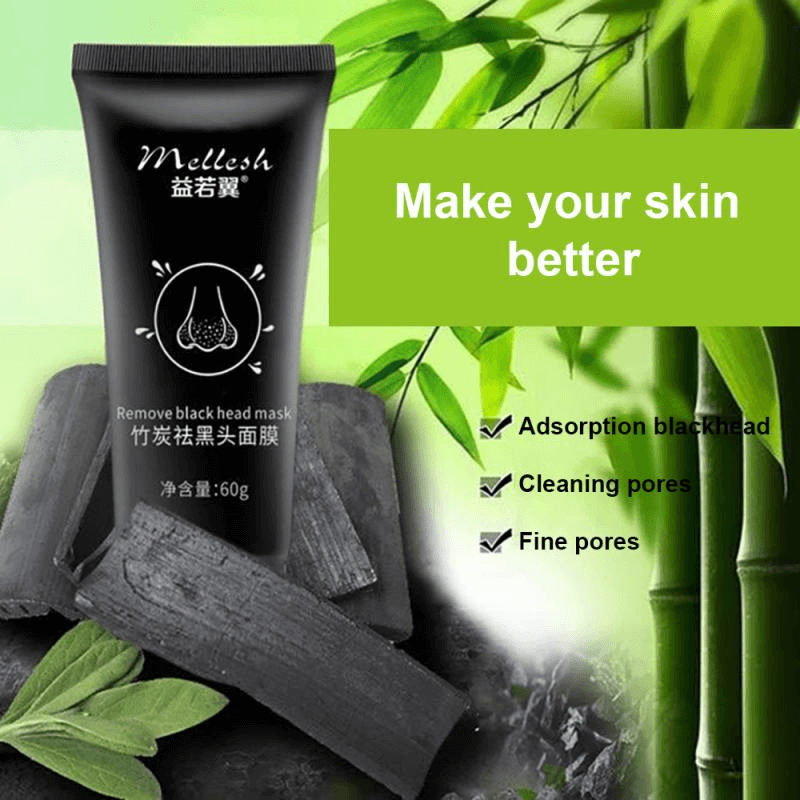 TikTok Bamboo Charcoal Black Head Remove Peel Off Black Mask