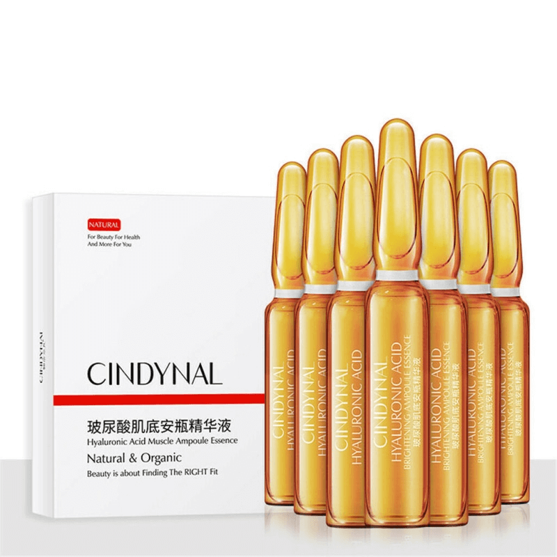Portable Hyaluronic Acid Ampoule Face Serum Shrink Pores Anti-Ance Nicotinamide Whitening Essence