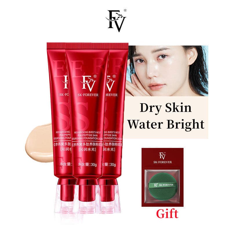 TikTok Red-Foundation Hydrating Oil Control Brightening Lasting Makeup Primer