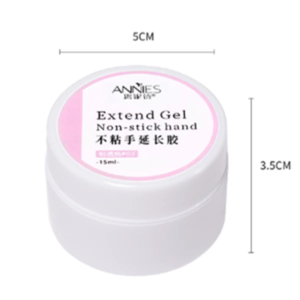 Nail Extension Builder Gel Non-stick Carving Flower Take Shaped UV Polish Glue Easy Extend Poly Nail Gel