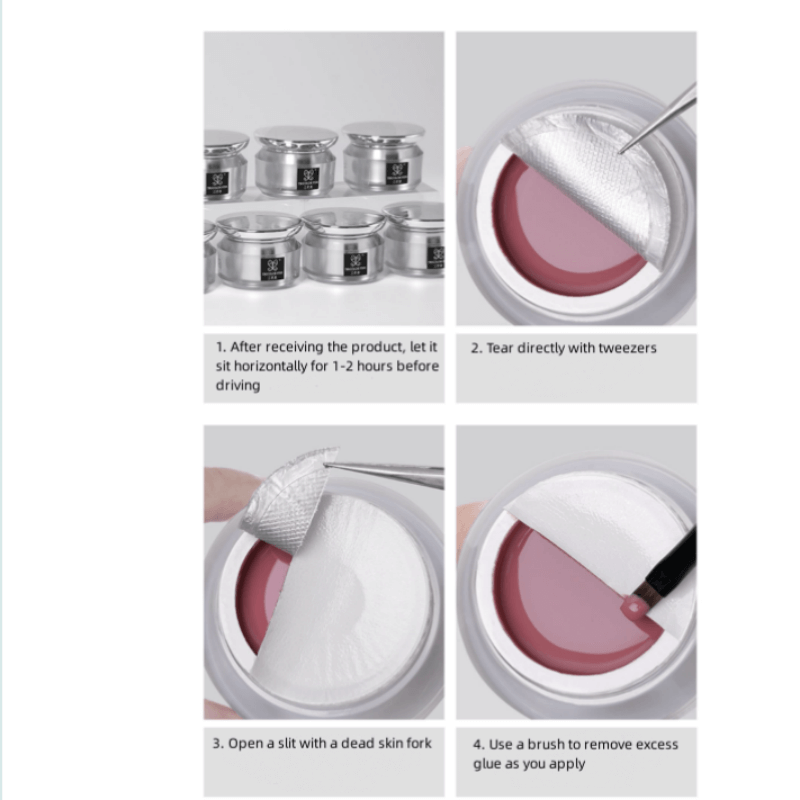 Colorful Nail Extension gel Soft Solid Gel Polish