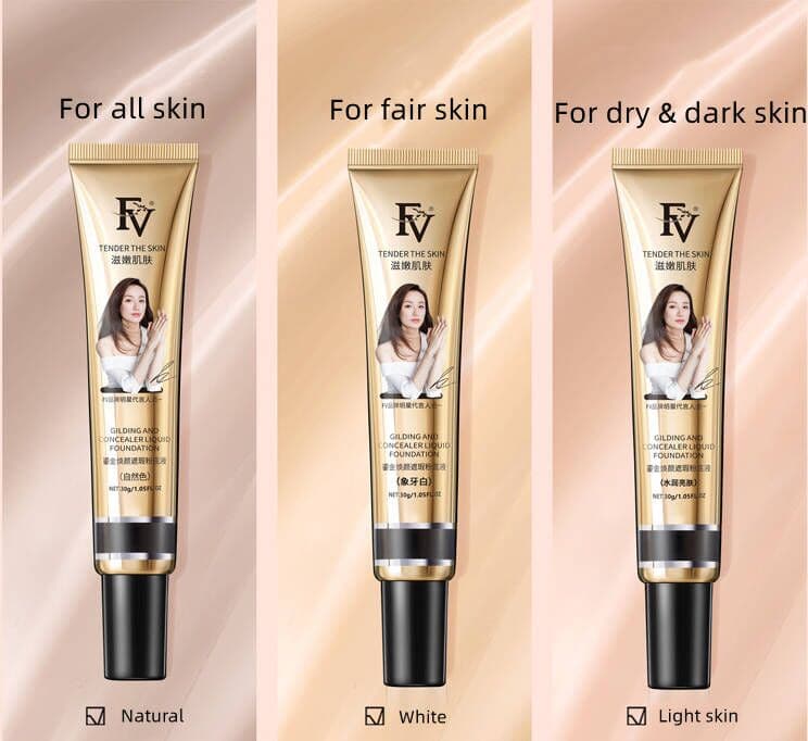 TikTok Concealer Foundation CC Liquid 30ml 24HR Matte