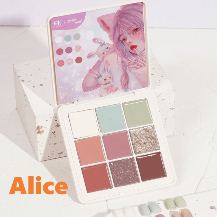 2023 New Nailart Solid Palette Nail Gel