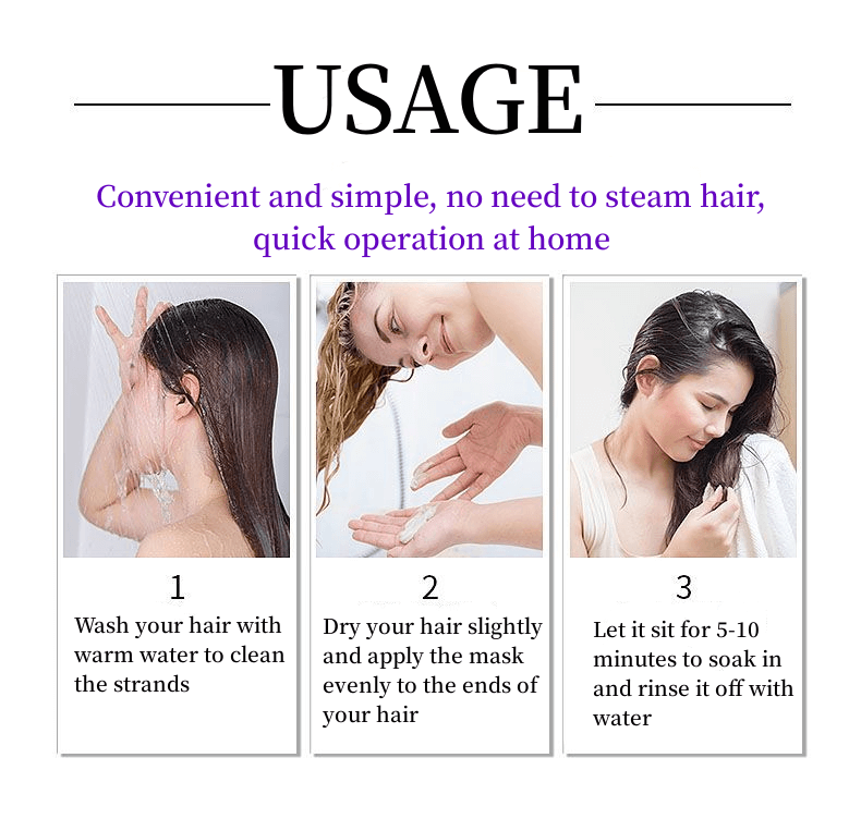 Repair Supple Deep Moist Hair mask Hair Care Nutritional Treatment Balm