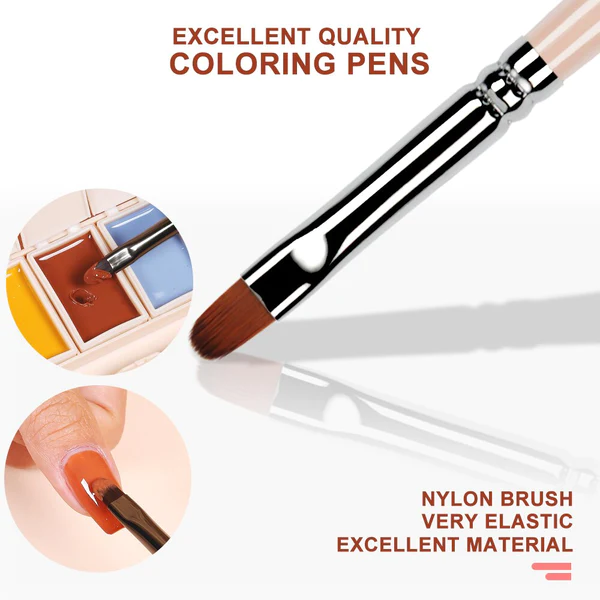 Six-Color Solid Pudding Cream Nail Gel Polish Quick Drying Solid Glue Painting Nail Varnish Solid Uv Gel Diy Nail Kit