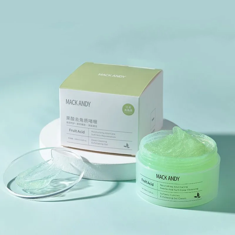 Exfoliating Gel for Facial Whole Body Cleansing Moisturizing