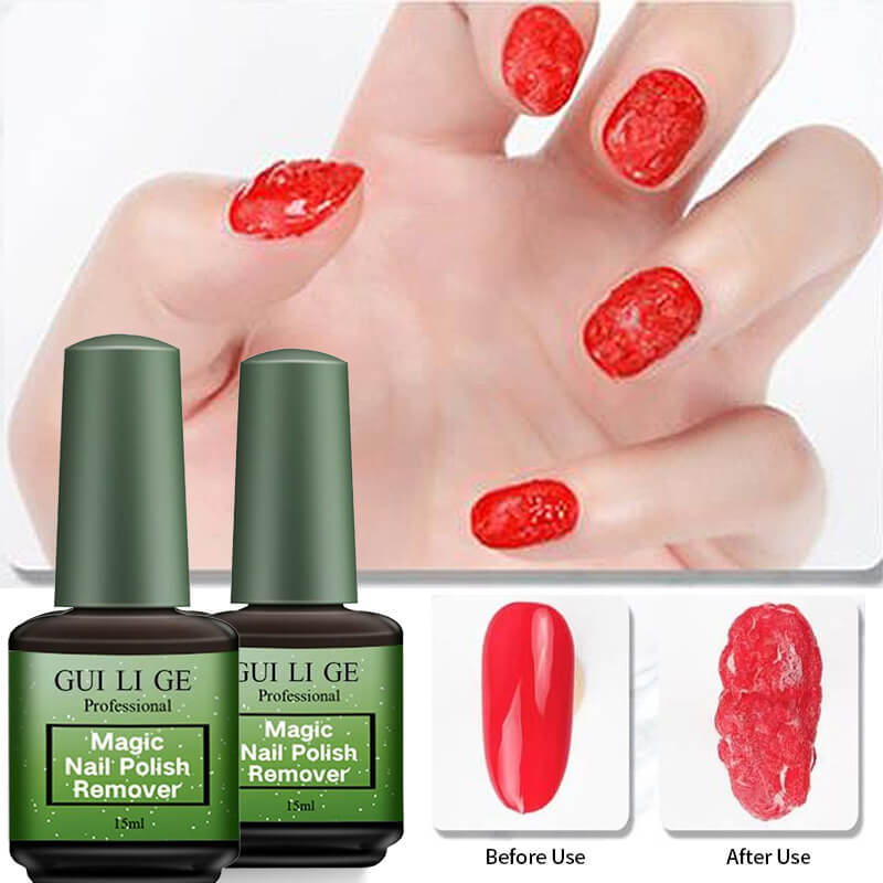 Nail Polish Remover Soak Off Quickly Easily Magic Remover Gel
