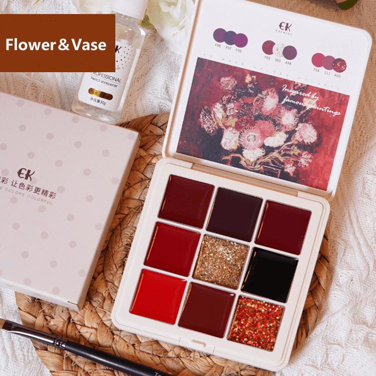 2023 New Nailart Solid Palette Nail Gel