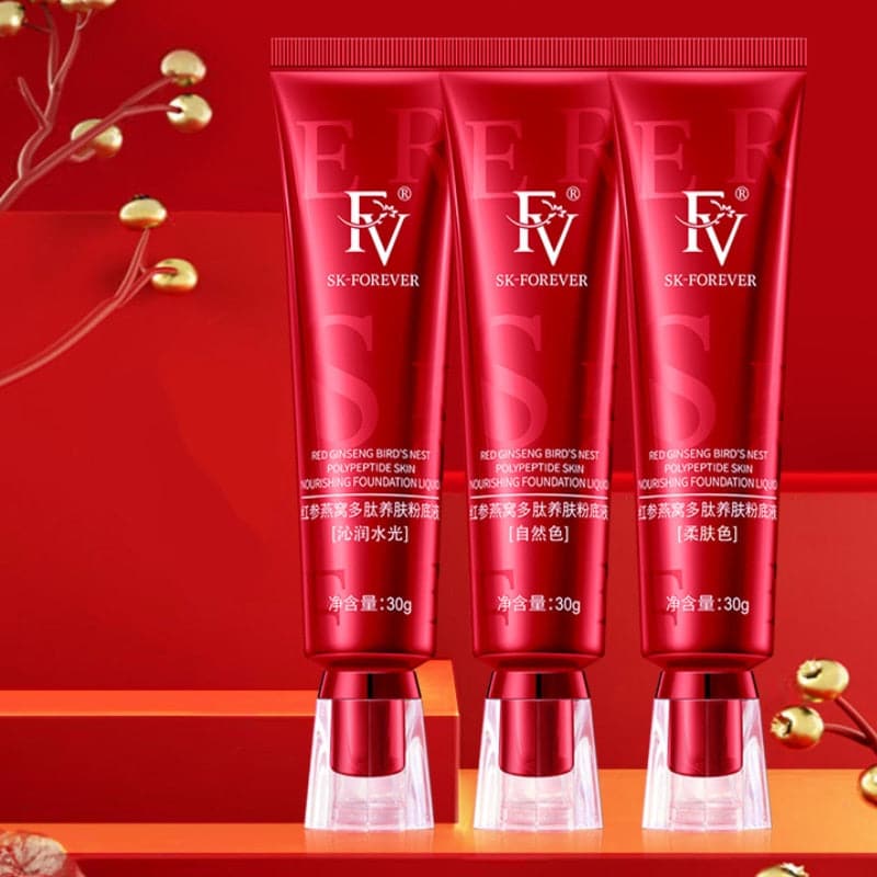 TikTok Red-Foundation Hydrating Oil Control Brightening Lasting Makeup Primer