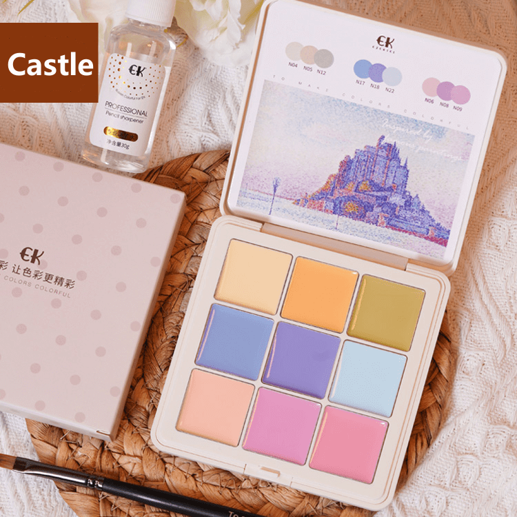 2023 New Nailart Solid Palette Nail Gel