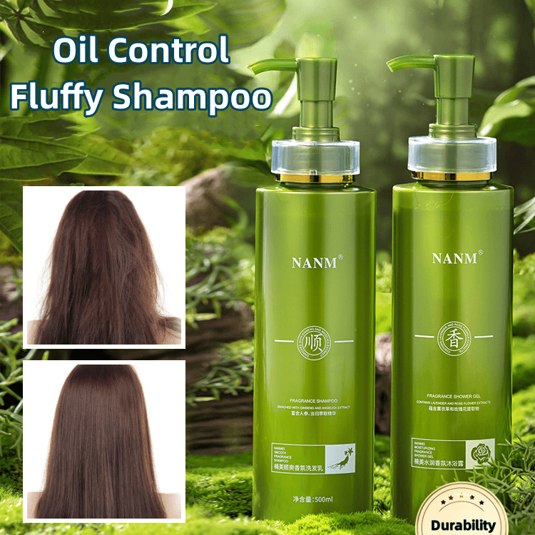 Oil Control Fluffy Anti-dandruff Shampoo Leave Fragrance Non-silicone Wash Care Set