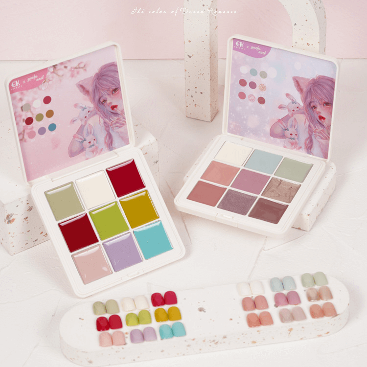2023 New Nailart Solid Palette Nail Gel