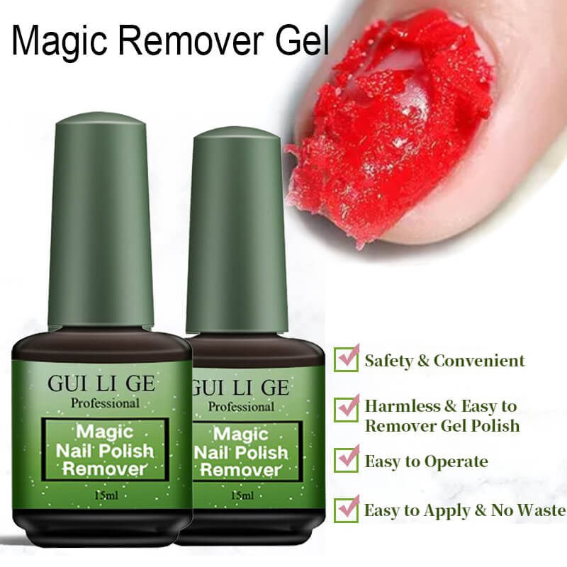 Nail Polish Remover Soak Off Quickly Easily Magic Remover Gel