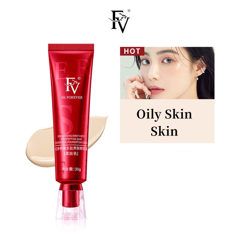 TikTok Red-Foundation Hydrating Oil Control Brightening Lasting Makeup Primer