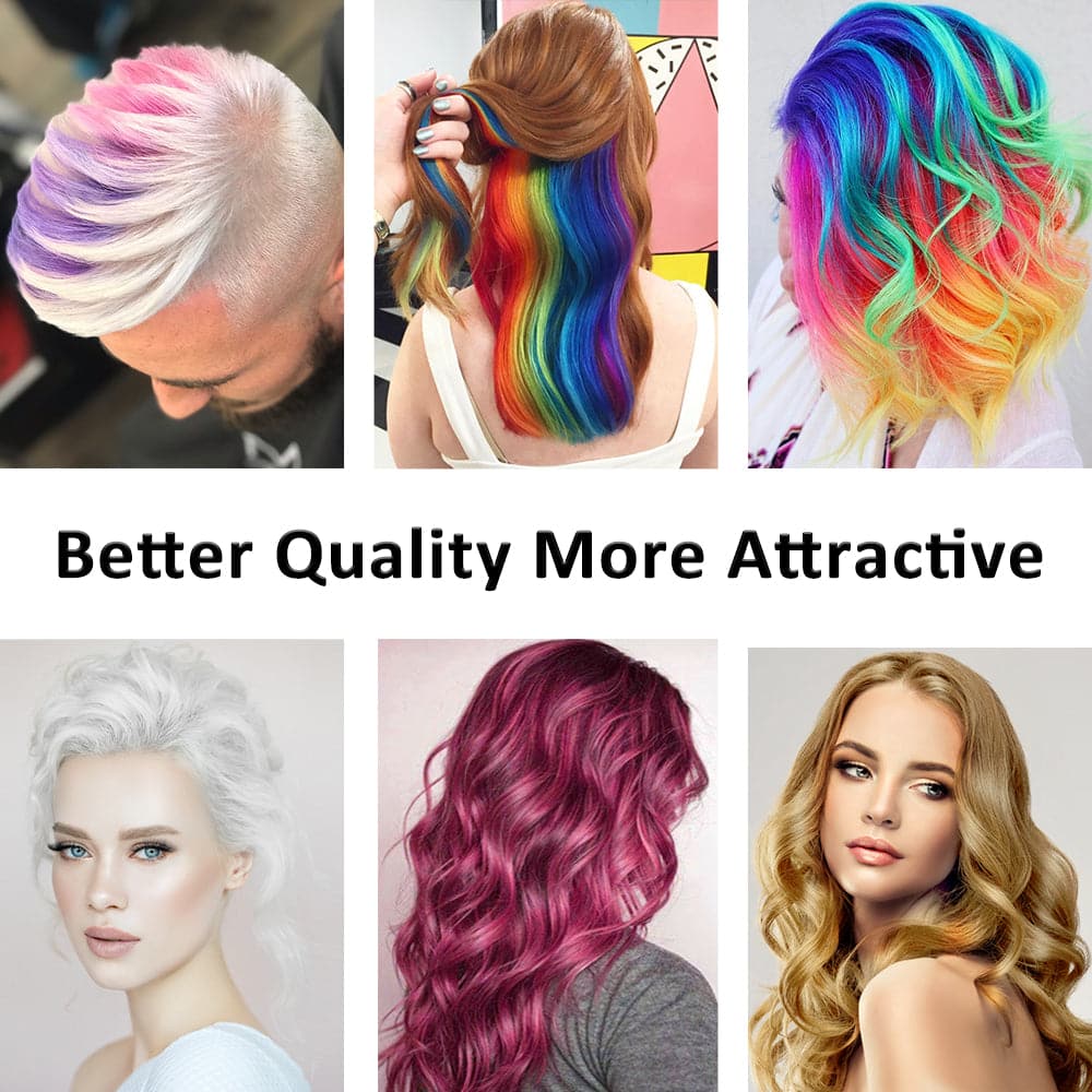 888 Color Hair Wax Dye Styling Pomade Silver Grandma Grey Disposable Hair Strong Gel Cream Hair Dye for Women Men