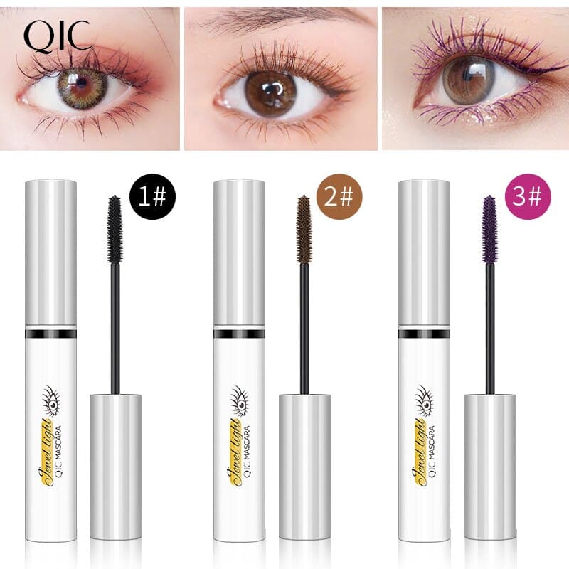 Color Mascara Eyelashes 4D Silky Eyelashes Thick Curl Long And Non-blooming Makeup Waterproof Mascara Eye Comestic
