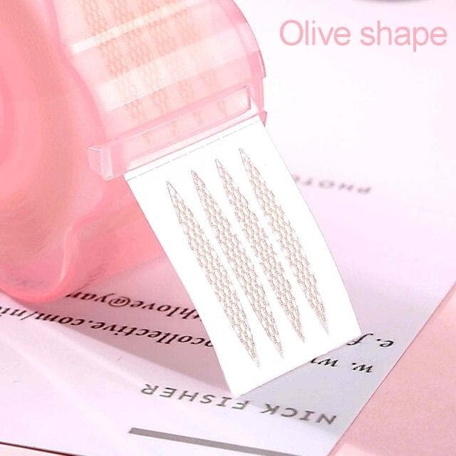 360Pcs/box Big Eyes Make Up Eyelid Sticker Double Eyelid Tape Fold Self Adhesive Stickers S/L Makeup Clear Beige Invisible Tool