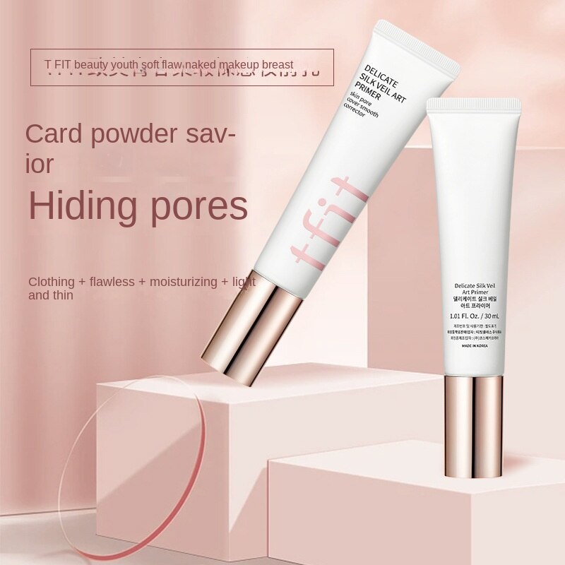 TikTok Makeup Primer Cream  Invisible Pore Oil Control Concealer