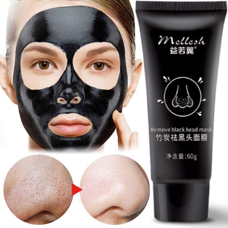 TikTok Bamboo Charcoal Black Head Remove Peel Off Black Mask