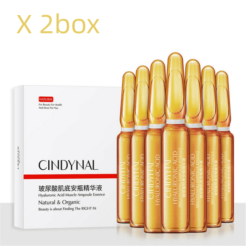 Portable Hyaluronic Acid Ampoule Face Serum Shrink Pores Anti-Ance Nicotinamide Whitening Essence