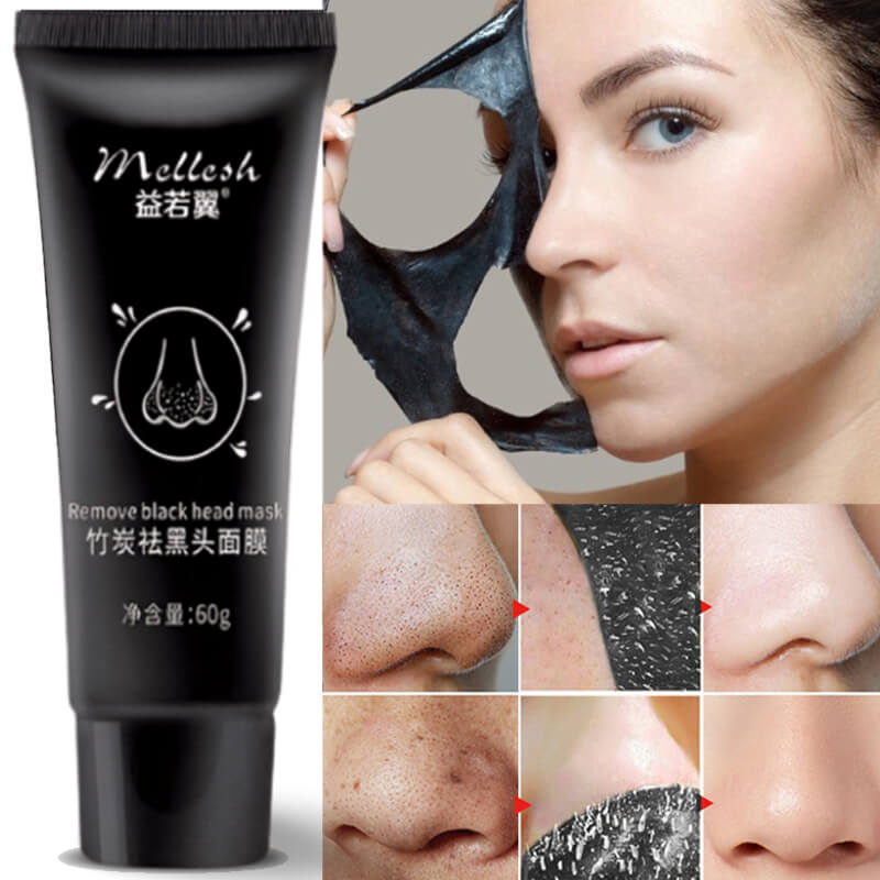 TikTok Bamboo Charcoal Black Head Remove Peel Off Black Mask