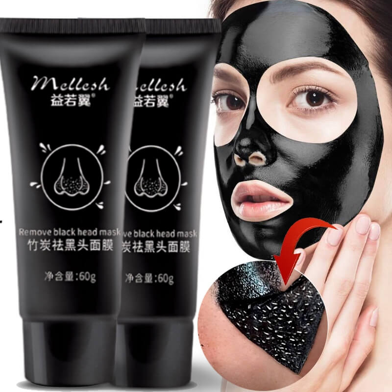 TikTok Bamboo Charcoal Black Head Remove Peel Off Black Mask