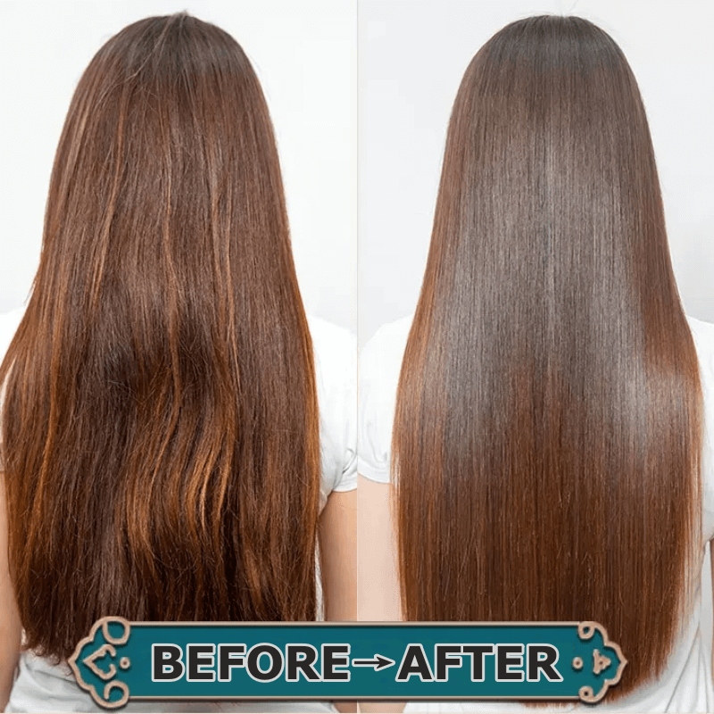 Protein Correcting Hair Straightening Cream Softening Comb