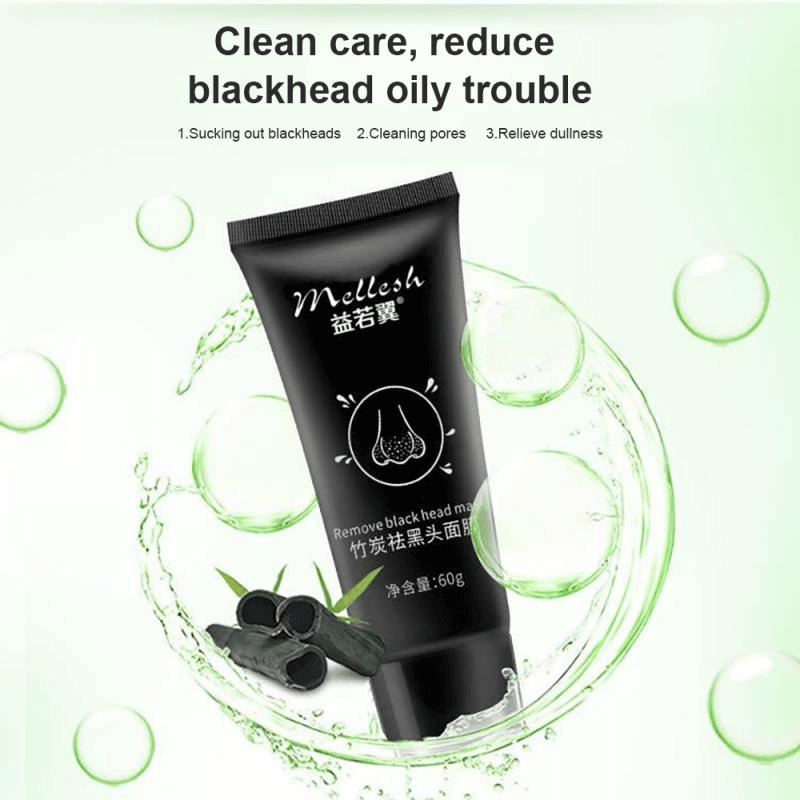 TikTok Bamboo Charcoal Black Head Remove Peel Off Black Mask