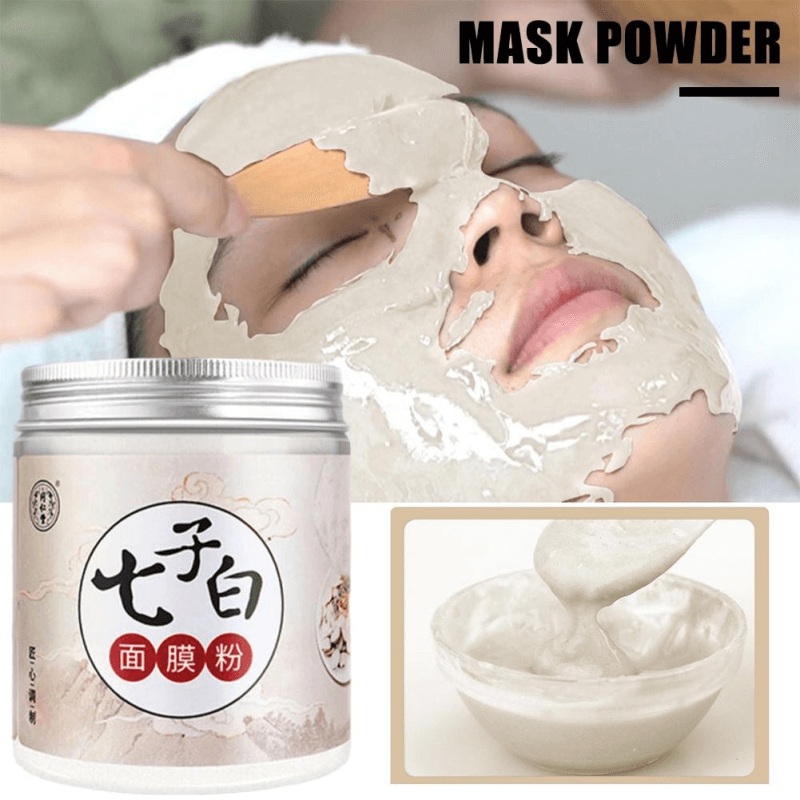 Seven Seeds Eggshell Whitening Mask Powder Remove Freckles Deep Clean Skin