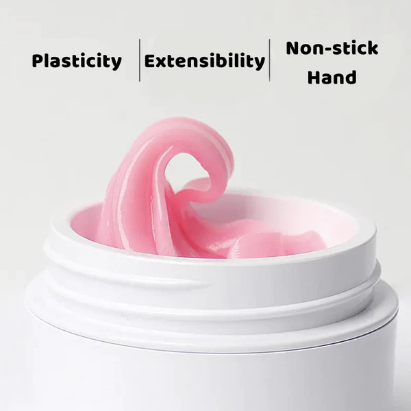 Nail Extension Builder Gel Non-stick Carving Flower Take Shaped UV Polish Glue Easy Extend Poly Nail Gel