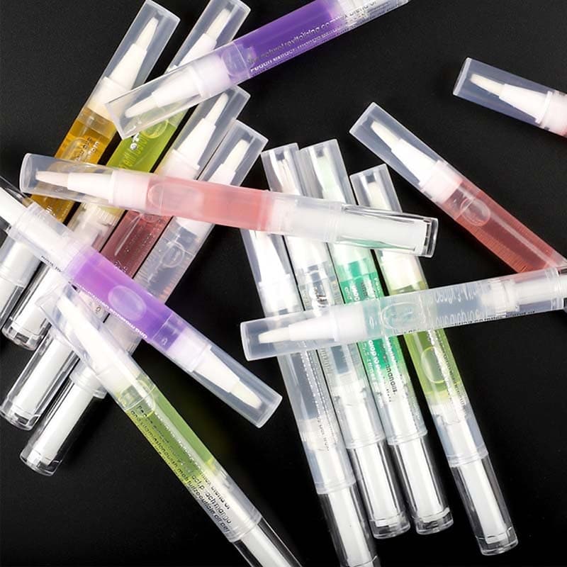 Nail Care Pen Nutritional Oil 5 Scents Cuticle Activating Oil Prevents Nail Aging