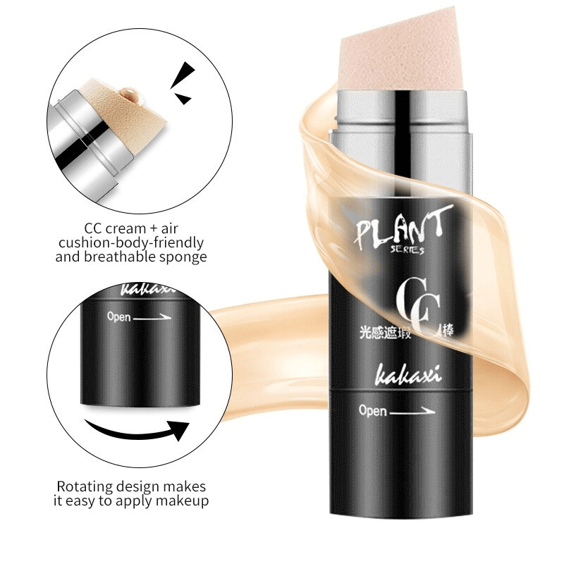 Air Cushion CC Stick Concealer BB Cream Moisturizing Fully Cover Acne