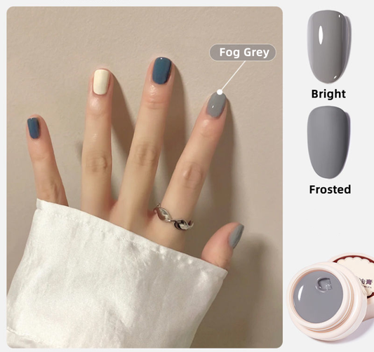56 Color Solid Cream Gel Nail Polish Nail Art Semi-permanent Varnish Hybrid DIY Painting Drawing UV Gel Nail Polish for Manicure