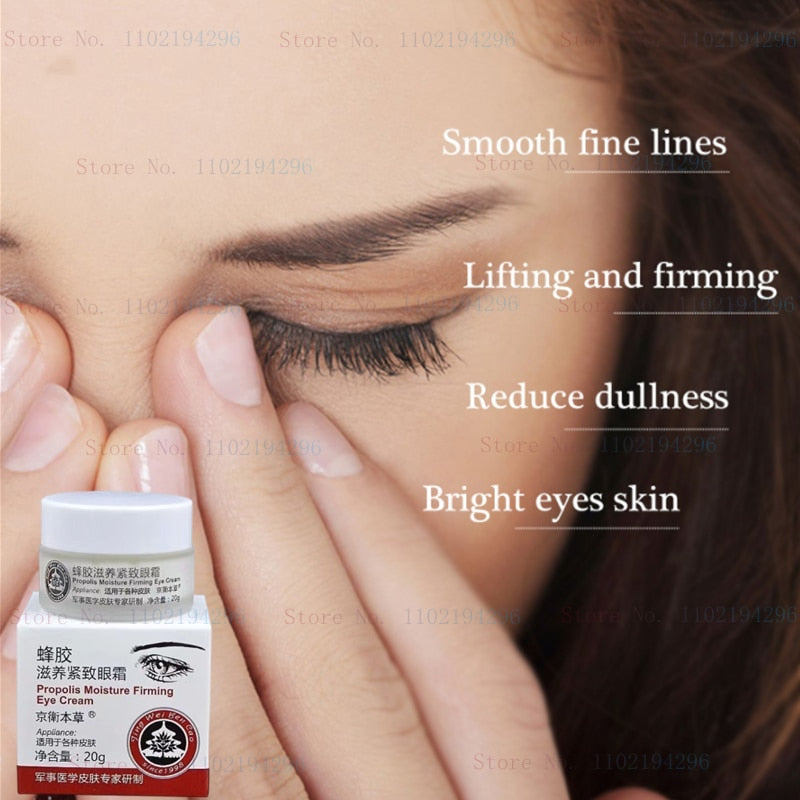 Propolis Nourishing Firming Eye Cream Lightens Fine Lines Dark Circle Remover