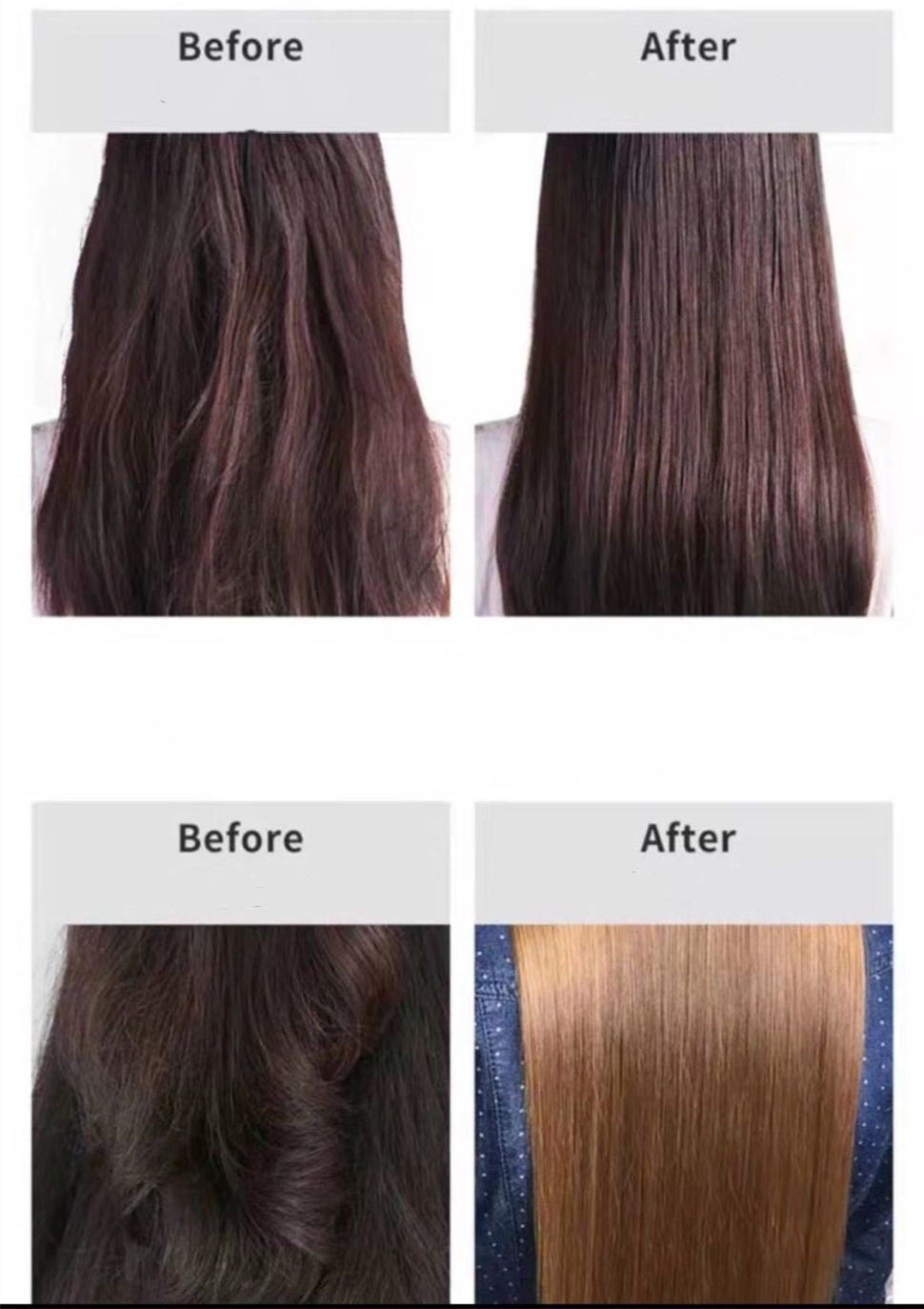 Hair Straightening Cream No Need to Clip or Straighten for Both Men and Women