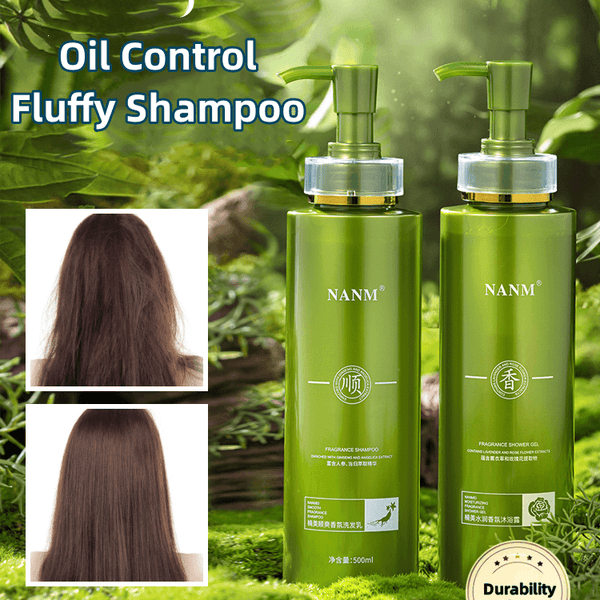 Oil Control Fluffy Anti-dandruff Shampoo Leave Fragrance Non-silicone Wash Care Set