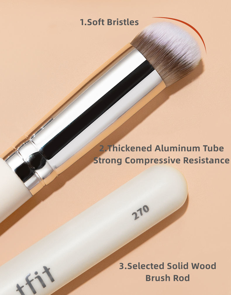 Professional Foundation Brush Cosmetics Flat Makeup Brushes Liquid Foundation Powder Concealer Contour Make Up Beauty Tool