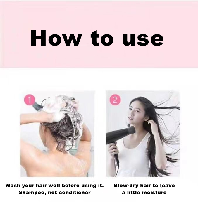 Hair Straightening Cream No Need to Clip or Straighten for Both Men and Women