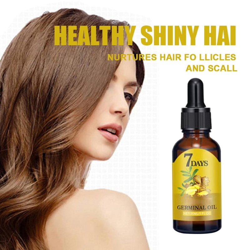 Ginger Hair Growth Products Fast Growing Hair Essential Oil Beauty Hair Care Prevent Hair Loss Oil Scalp Treatment For Men Women