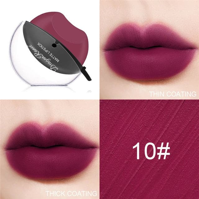 New Women Lazy Lipstick Elegant And Noble Make Up Liquid Lipstick Waterproof Non-stick Cup Lip Tint Matte Lipstick Long- Lasting