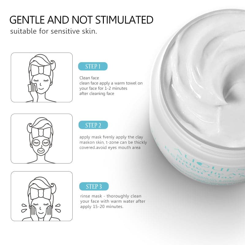 TikTok Shrink Pores Facial Mask Whitening Face Skin Care