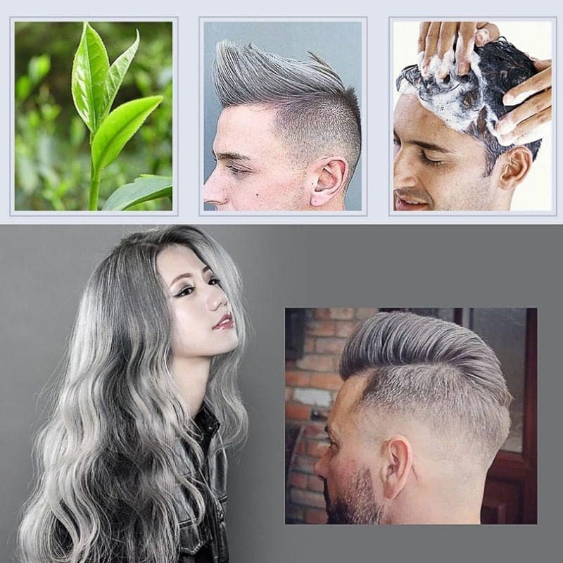 7 Colors Hair Color Wax Hair Dye Temporary Disposable Hair Chalk Paste Creme Modeling Easy Wash