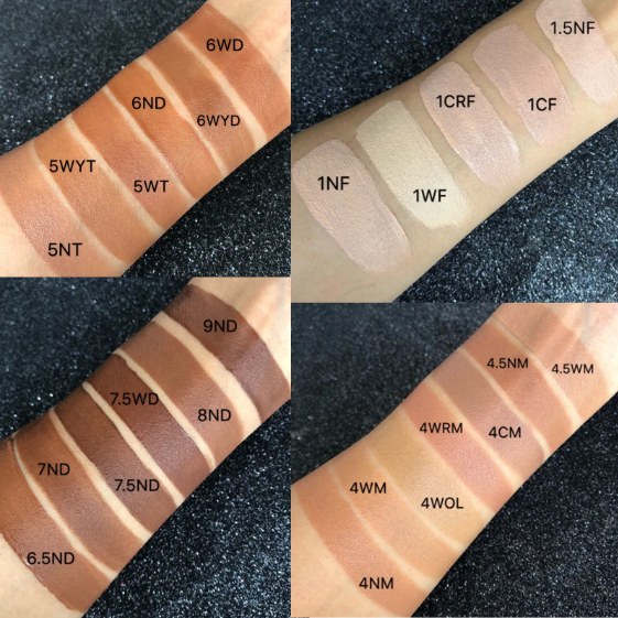 Dark Skin Liquid Foundation Cream For Face Concealer Matte Female Makeup Base Waterproof Long Lasting Facial Cosmetics